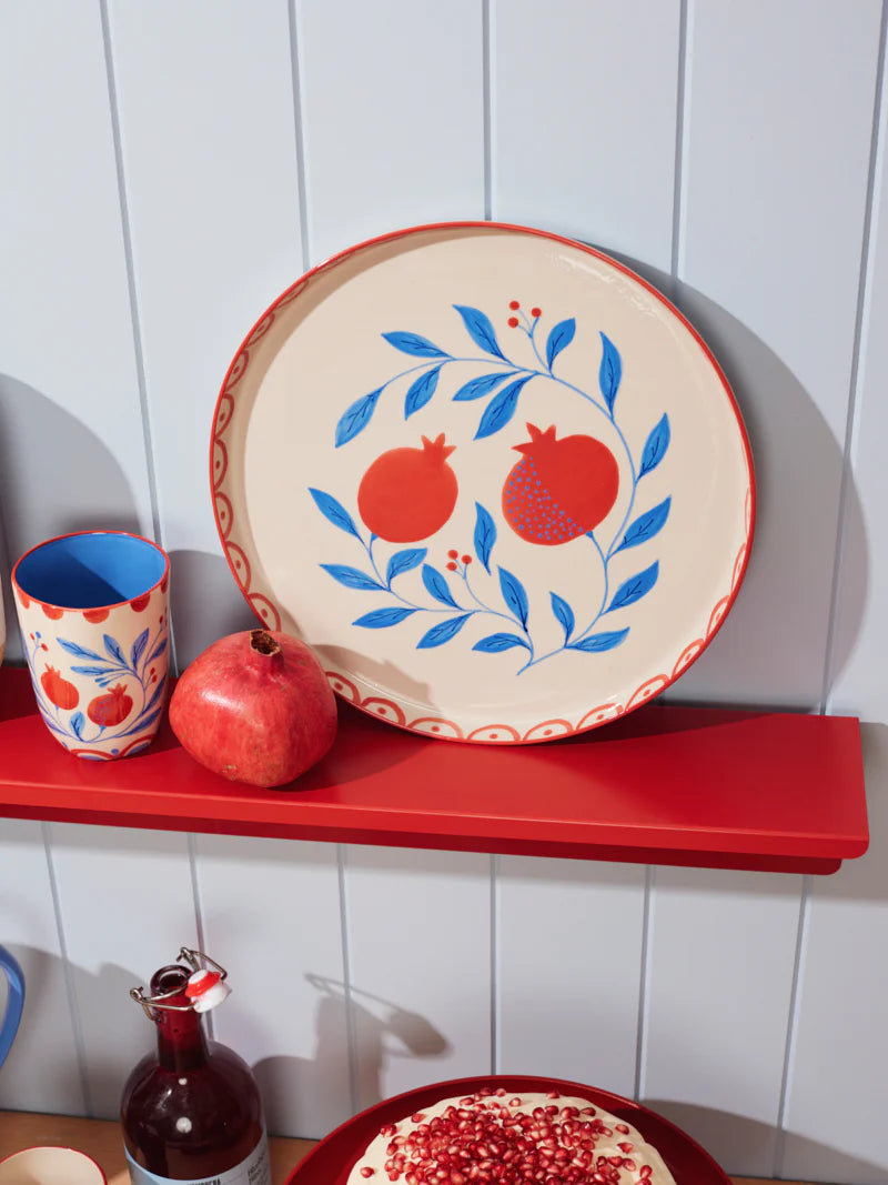Jones & Co Handpainted Granada Platetr