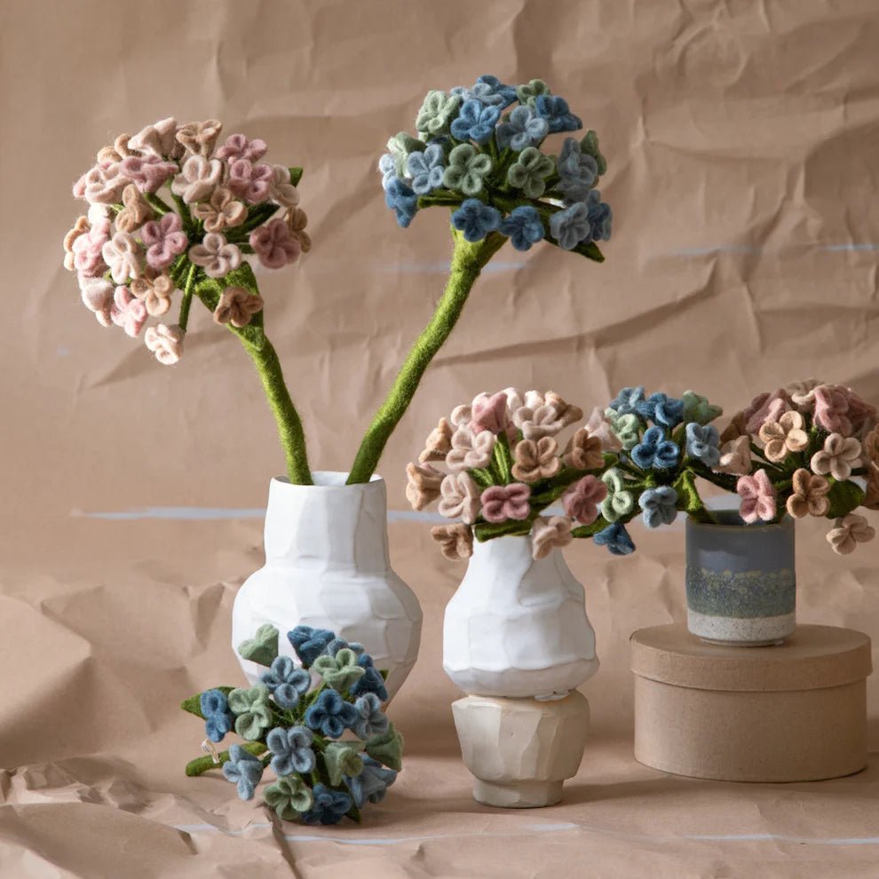 Felted Small Hydrangea