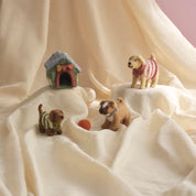 Felted Dashshund Dog Decoration