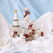 Polar Bear with Candy Cane