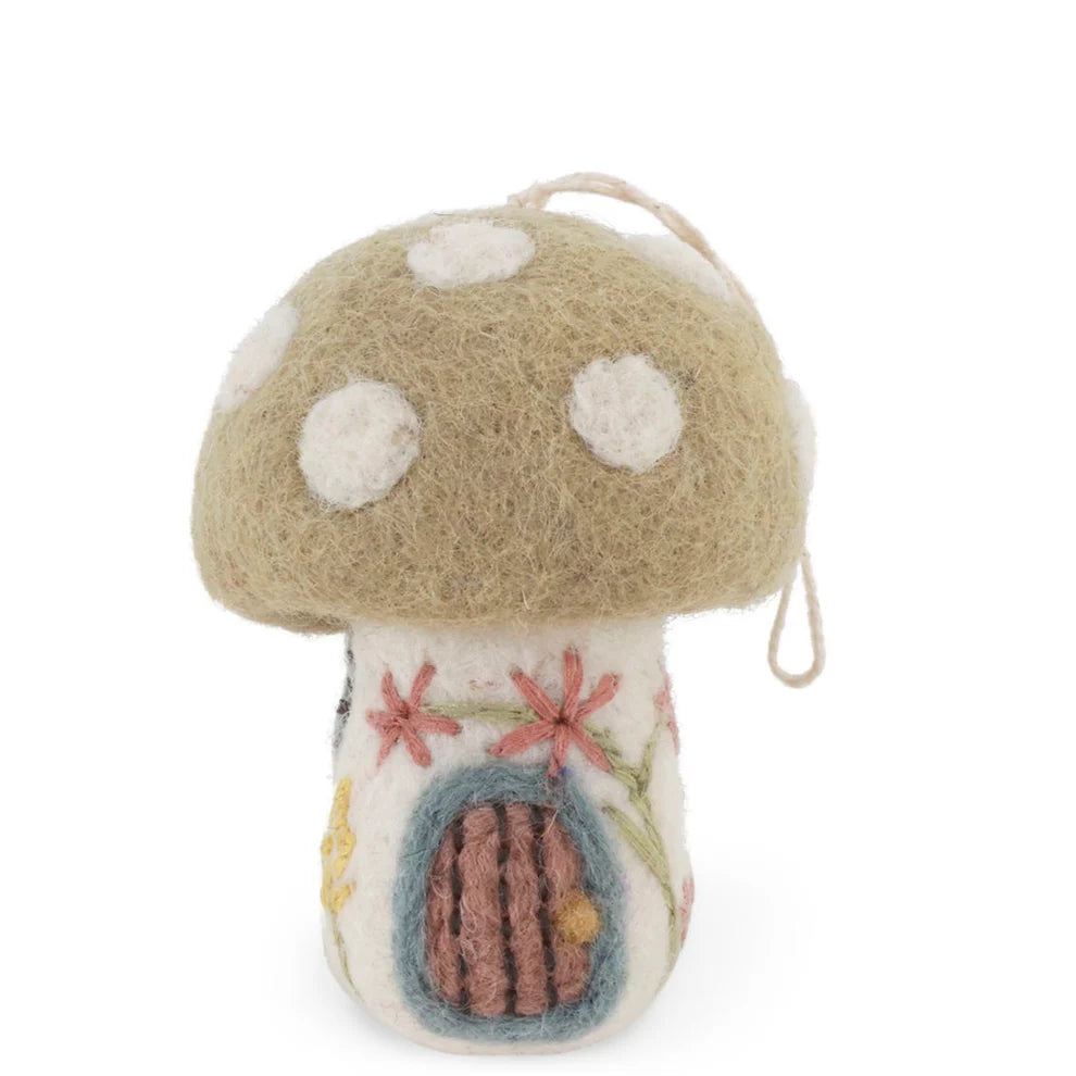 Gry & Sif Mushroom House Decoration Small