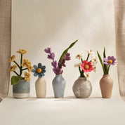 Felted Forget-Me-Not Flower