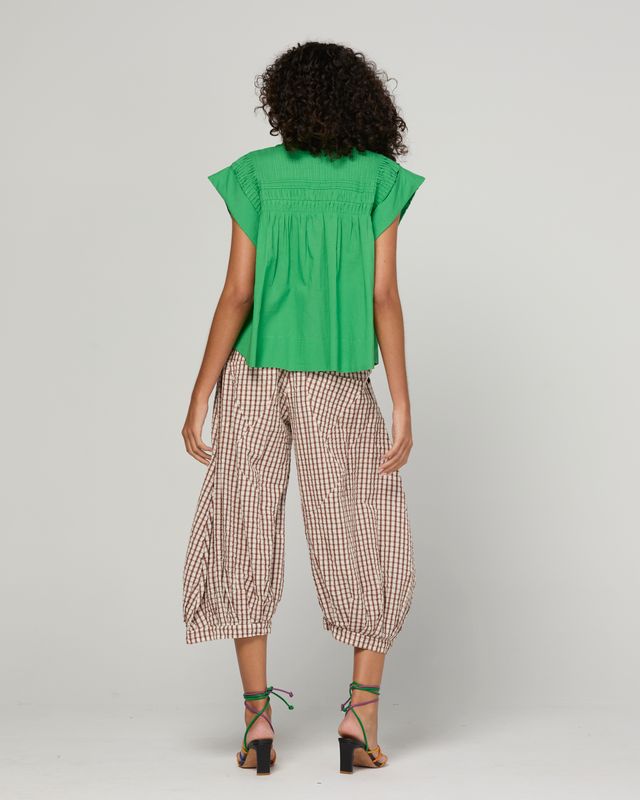 Guru Pant- Cocoa Gingham