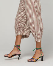 Guru Pant- Cocoa Gingham