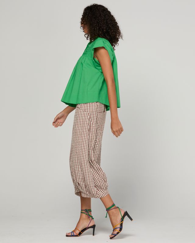 Guru Pant- Cocoa Gingham