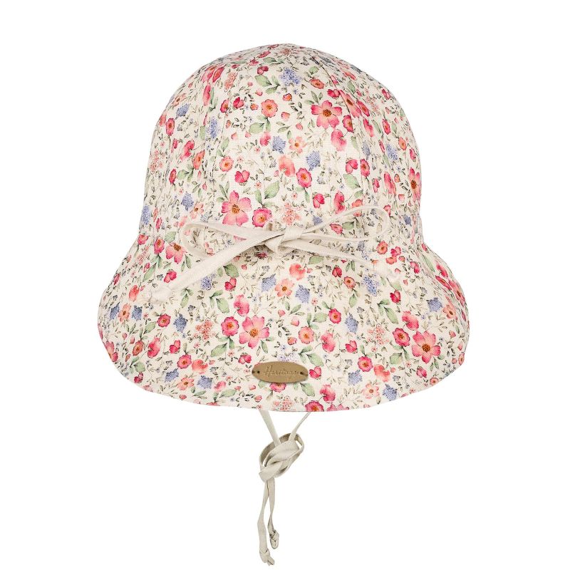 'Lounger' Reversible Flap Sun Hat- Francesca