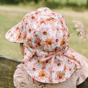 'Lounger' Reversible Flap Sun Hat- Peggy