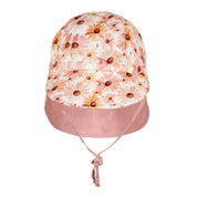 'Lounger' Reversible Flap Sun Hat- Peggy