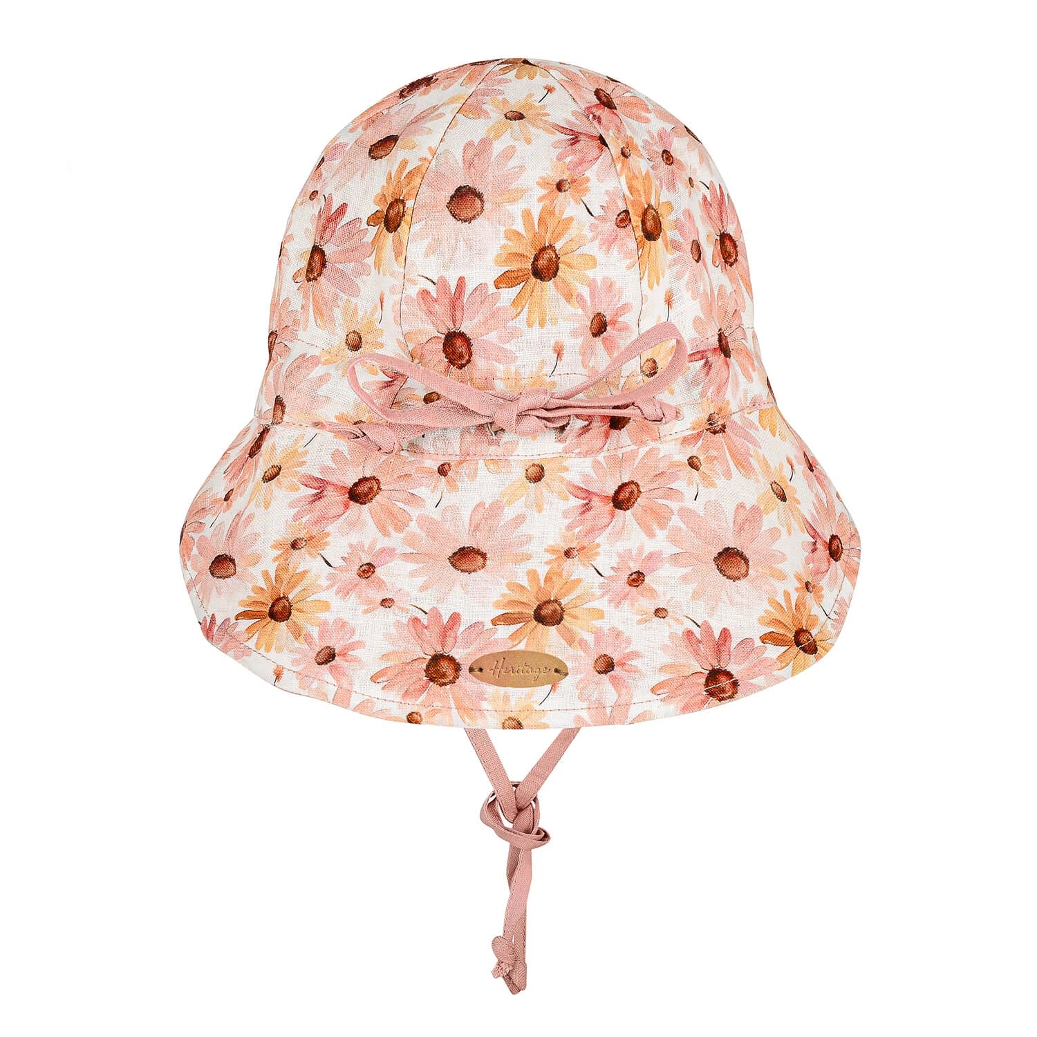 'Lounger' Reversible Flap Sun Hat- Peggy