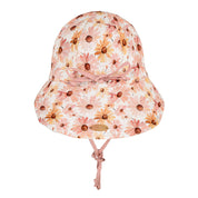 'Lounger' Reversible Flap Sun Hat- Peggy