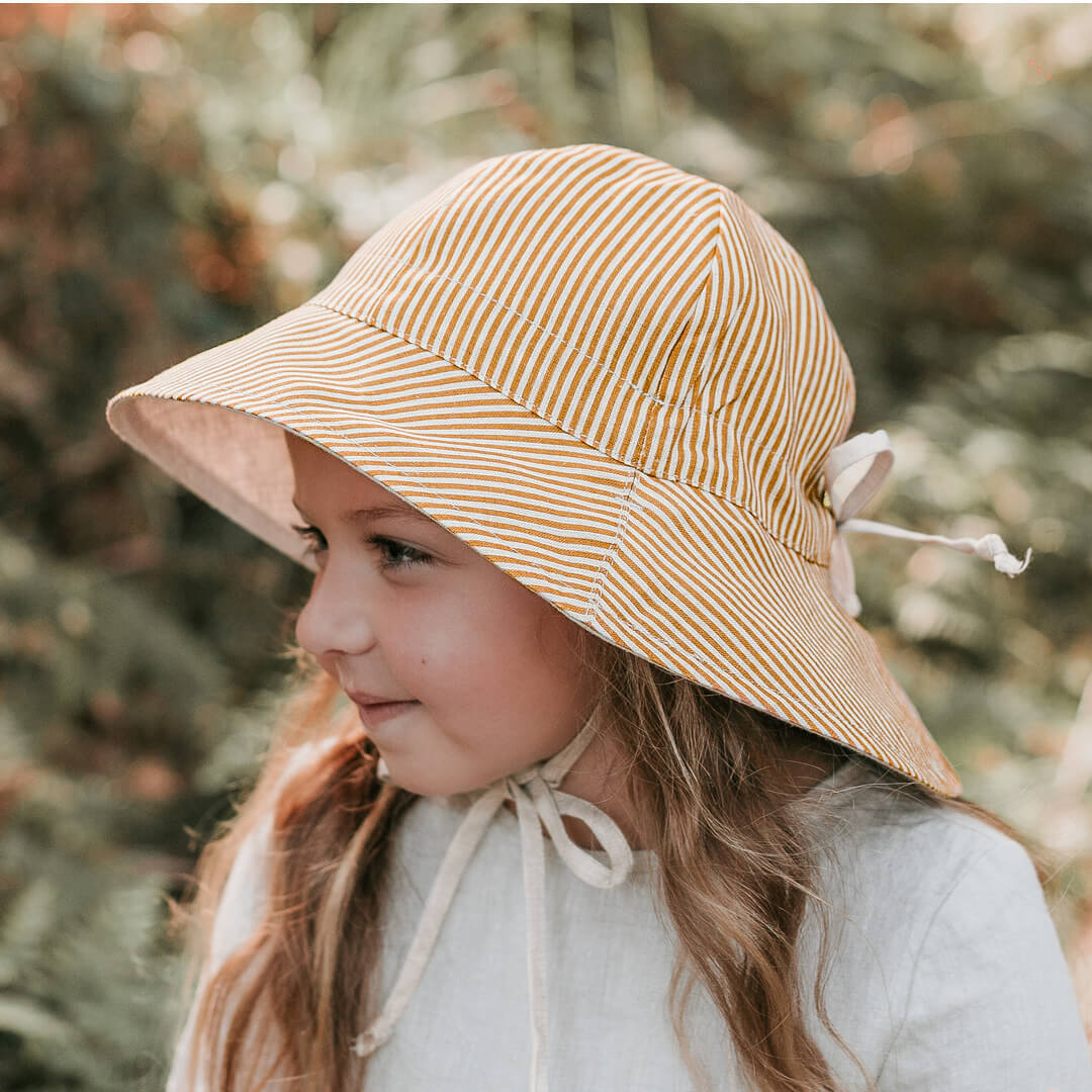 Bedhead Hats Wanderer Panelled Bucket in Frankie print