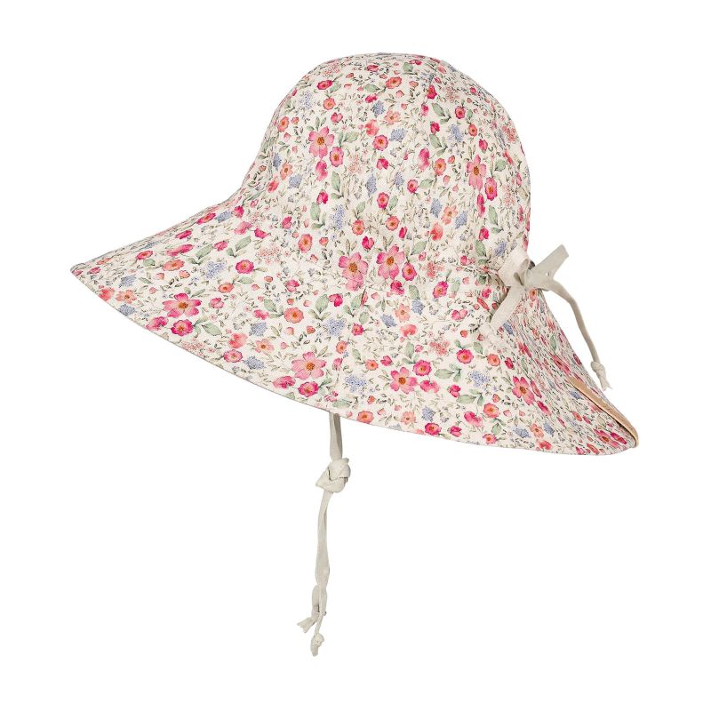 'Wanderer' Reversible Panelled Bucket Hat- Francesca
