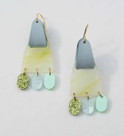 Hagan & Co Salsa Earrings Lime