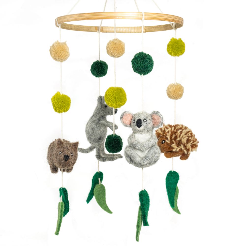 Handmade Felted Mobile