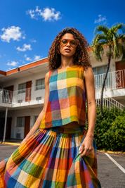 Hara Top- Kingston Check