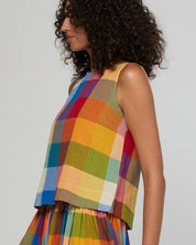 Hara Top- Kingston Check