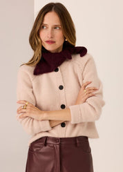 Pol Haviland Cardigan in Blush