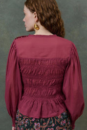 Haydee Blouse- Grape