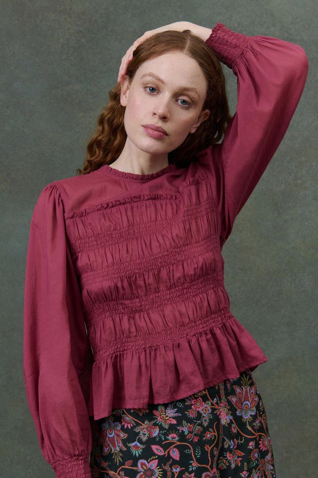 Louise Misha Haydee Top in Grape