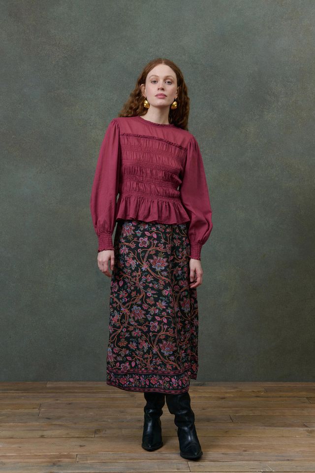 Haydee Blouse- Grape