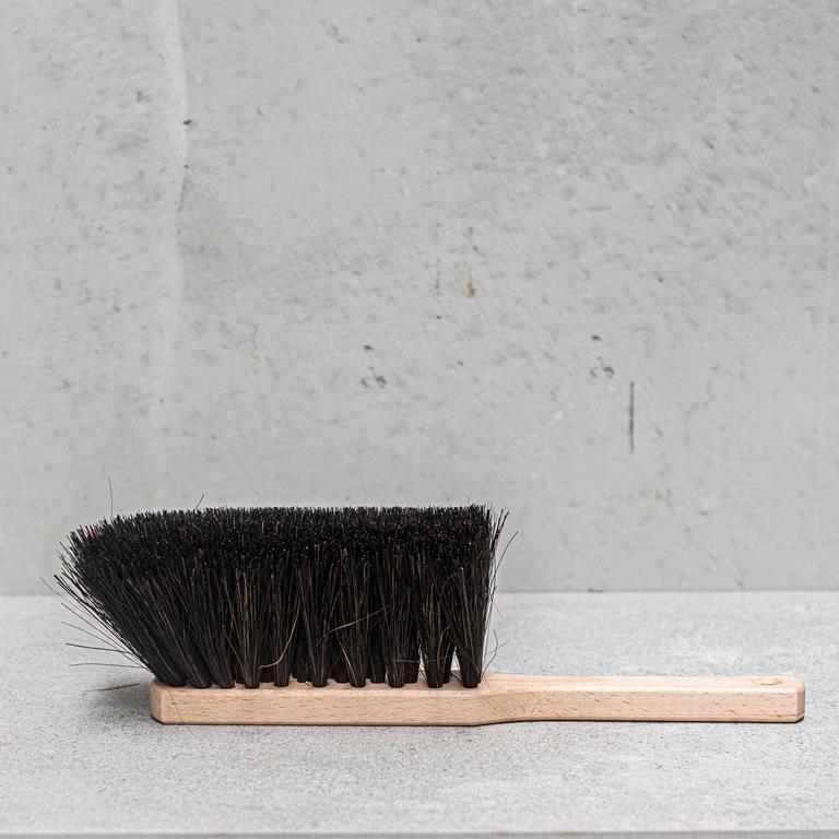 Kellerbursten Wooden Hearth Brush- Arenga Fibre