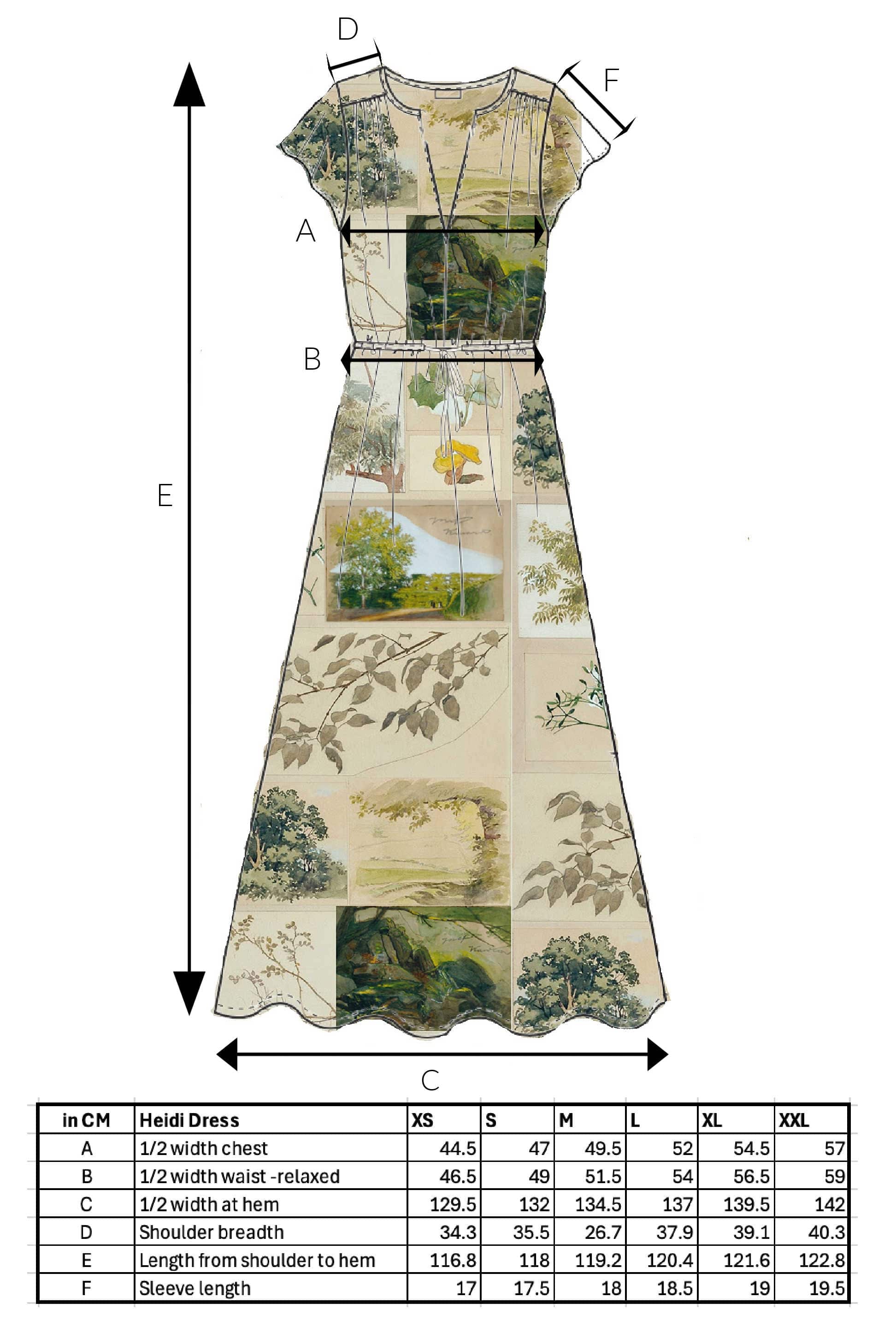 Heidi Dress- Nature Studies