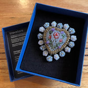 Heritage Heart Brooch