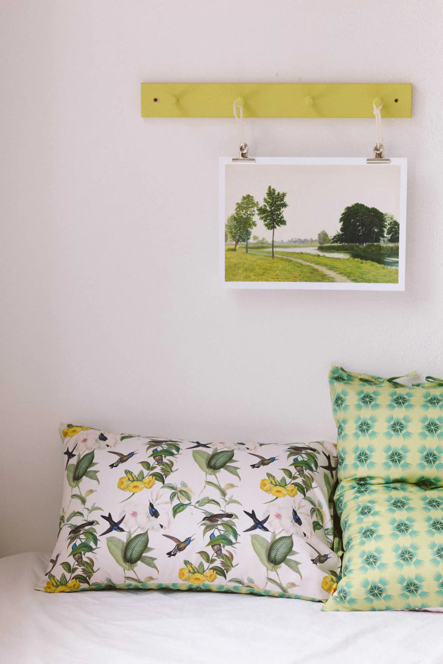 Hummingbird Pillowcase- Set of 2