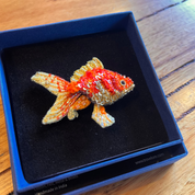 Fantail Goldfish Brooch