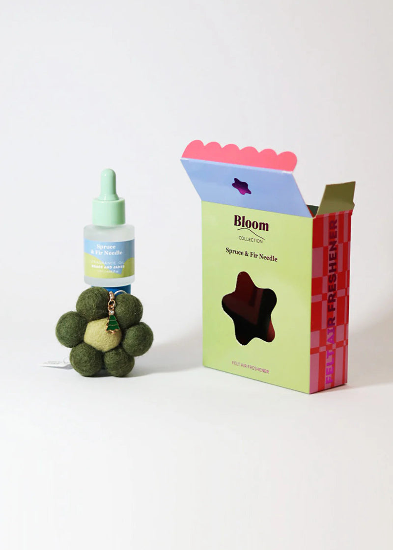 Bloom Felt Air Freshener - Spruce & Fir Needle