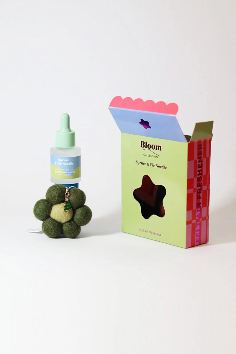 Bloom Felt Air Freshener - Spruce & Fir Needle