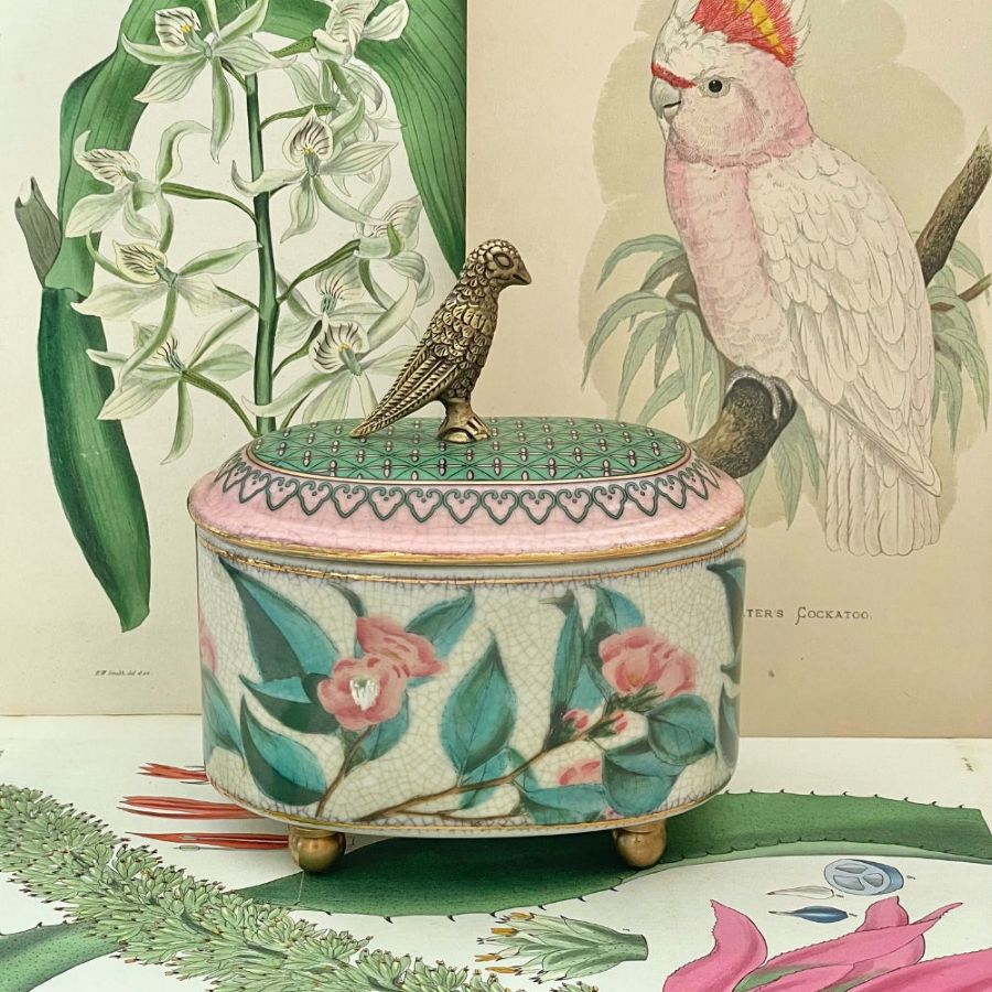 Imperio Trinket Box- Camellia