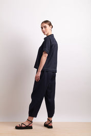 In Contrast Pant- Indigo