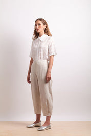 The Ruffles Shirt- White