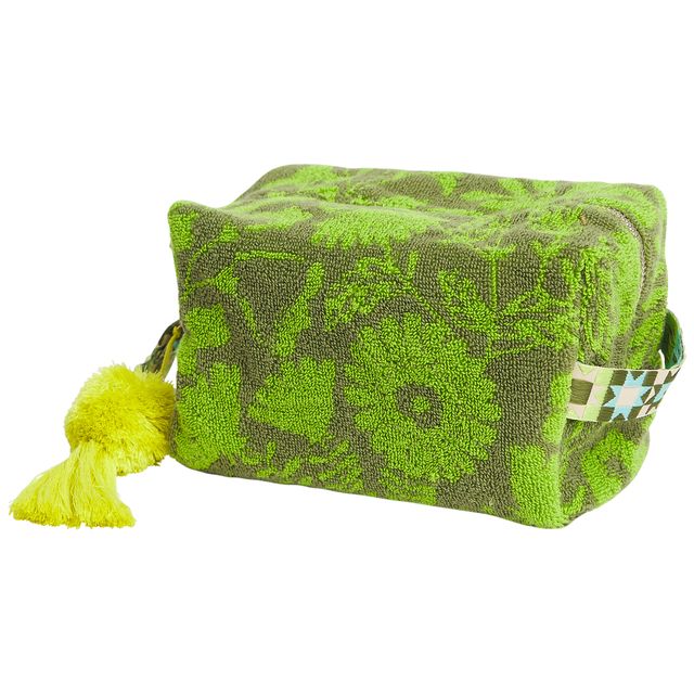 Sage x Clare Indiana Large Terry Pouch- Cactus Green