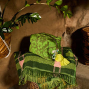 Indiana Large Terry Pouch-Cactus Green