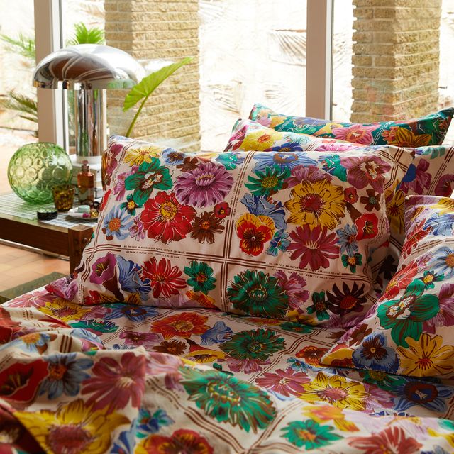 Ines Cotton Pillowcase Set- Porcelain