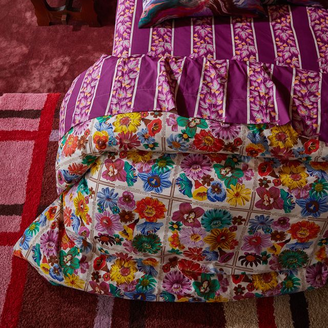 Ines Quilt Cover- Porcelain