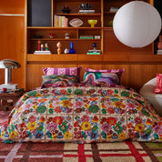Ines Quilt Cover- Porcelain
