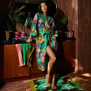 Sage x Clare Ines Cotton Bath Robe