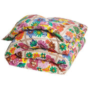 Sage x Clare Ines Cotton Quilt Cover Porcelain