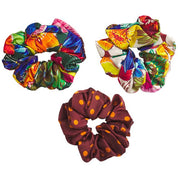 Sage x Clare Ines Silk Scrunchie Set