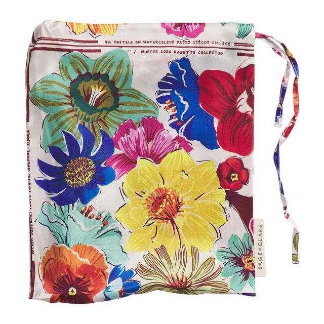 Ines Silk Pillowcase- Porcelain