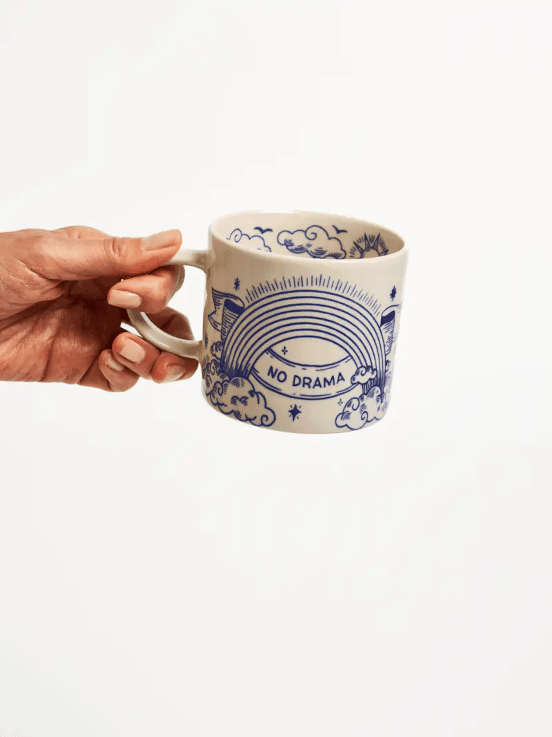 Jones & Co Inked Mug- No Drama