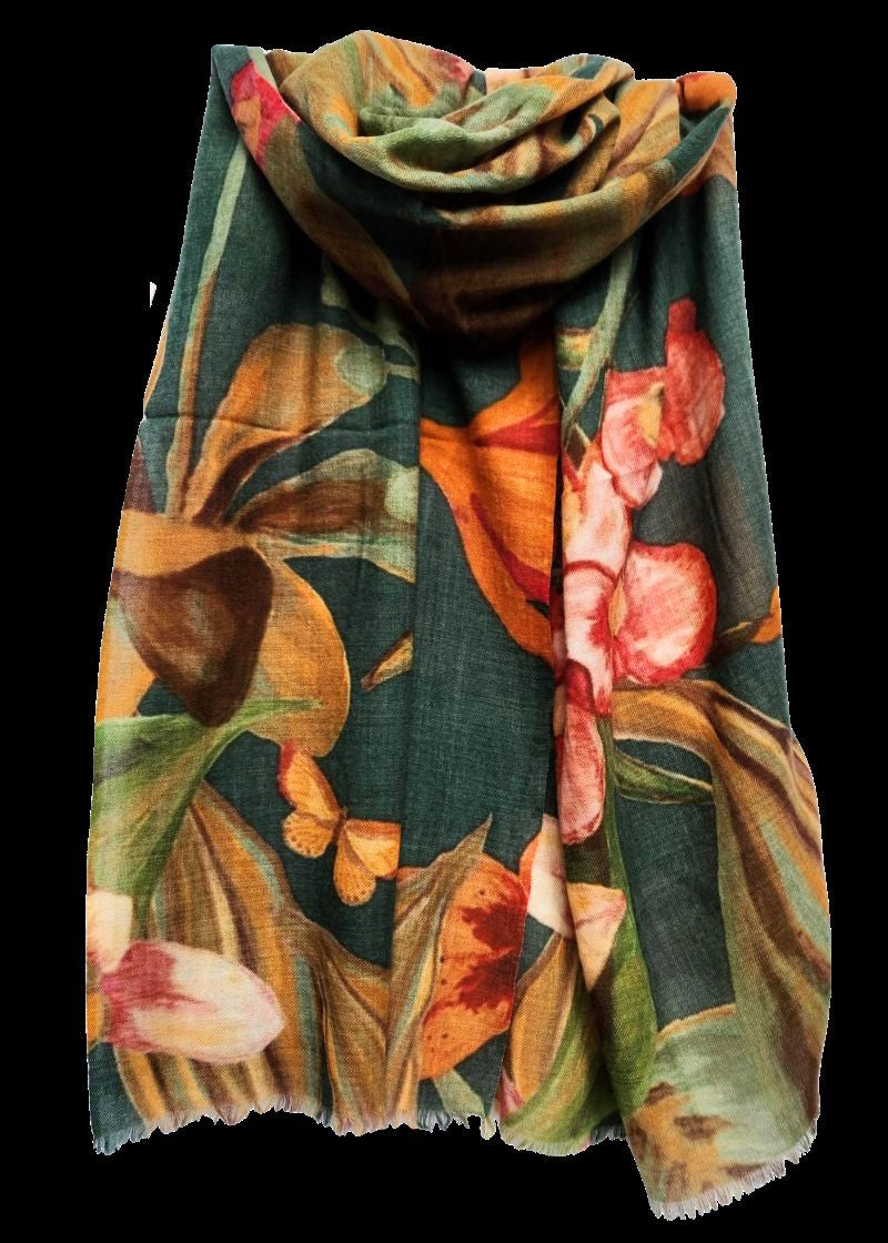 Directions International Into the Night Wool Scarf