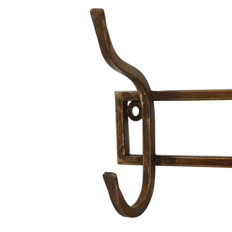 Antique Brass Finish 3 Hook
