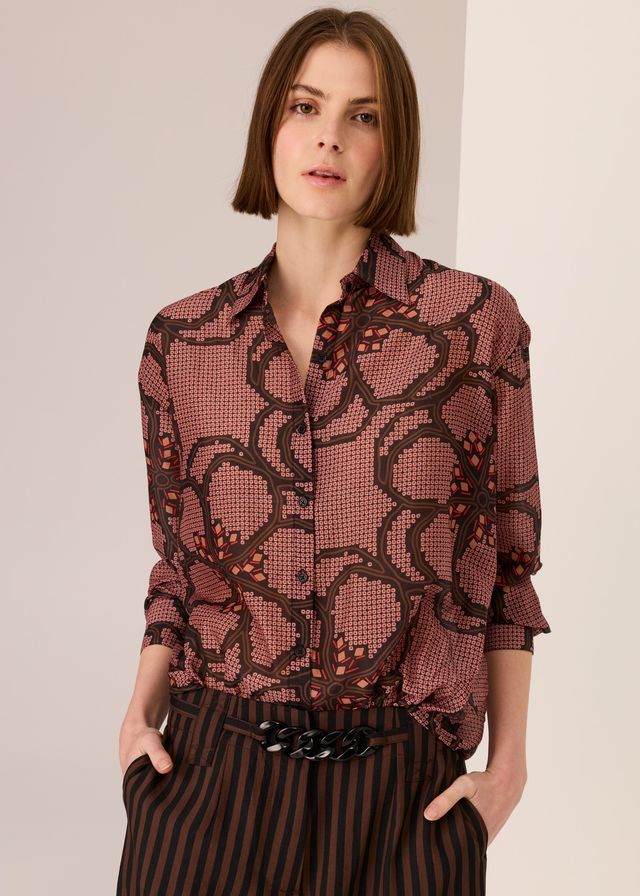 POL Clothing Isa Shirt in Isa Print