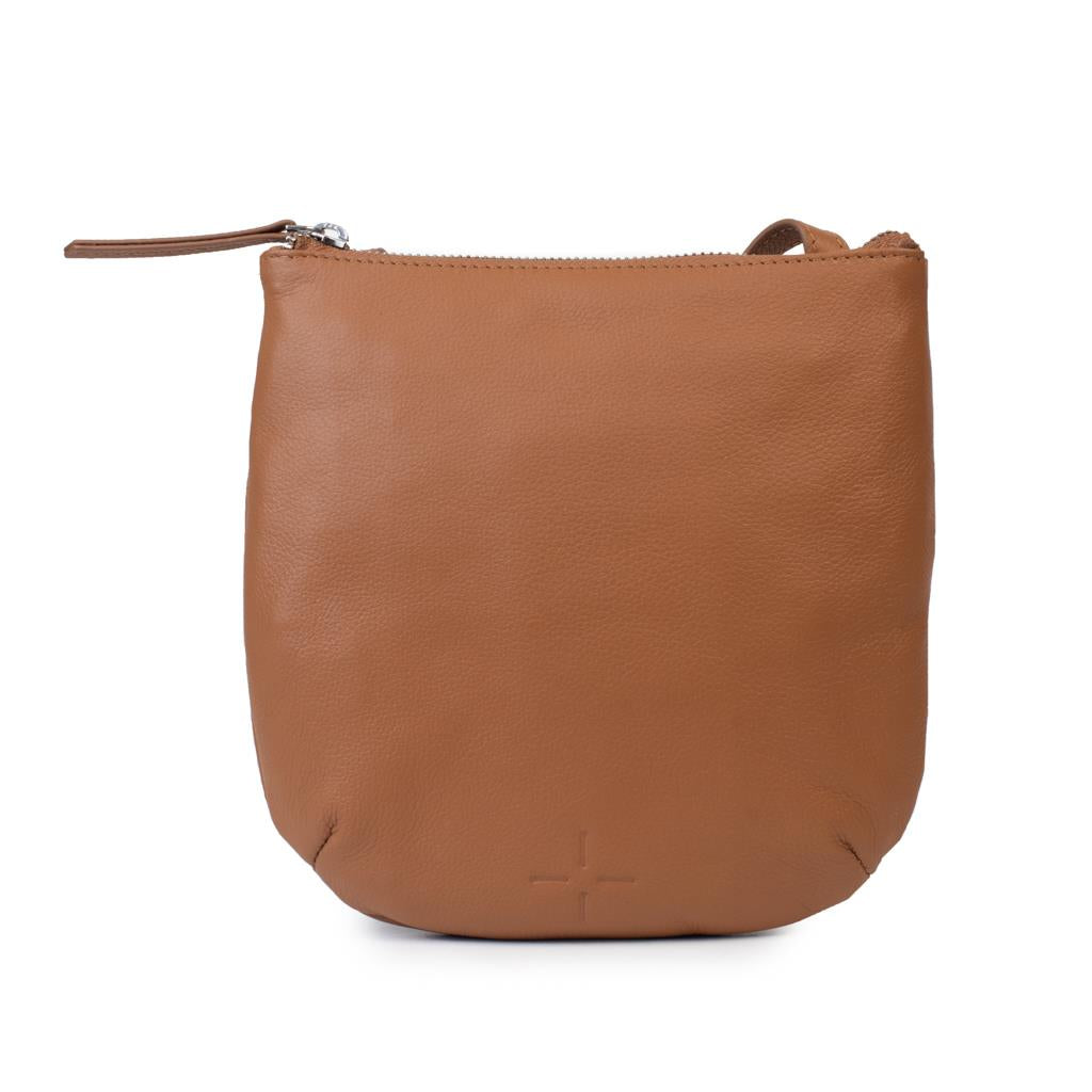 Dusky Robin Isabella Crossbody Bag in Tan
