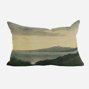 Island at Dusk Lumbar Cushion
