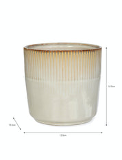 Ivory Hillseley Pot- 13.5cm